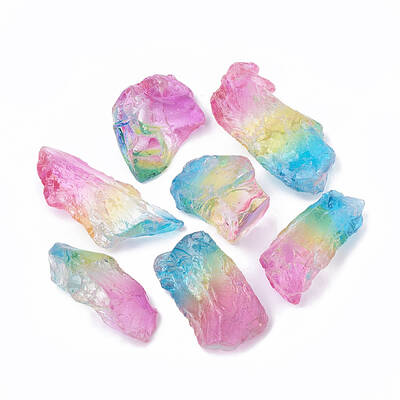 Natural Quartz Crystal Beads