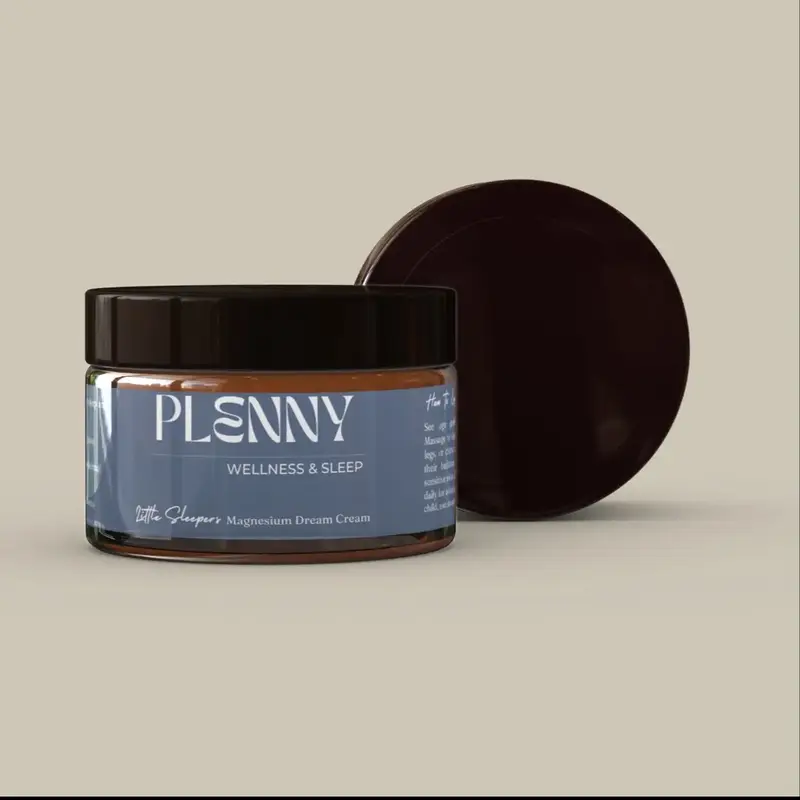 Plenny - Little Sleepers Magnesium Dream Cream - Promotes Deep Sleep for Babies & Children- All Natural & Organic Ingredients