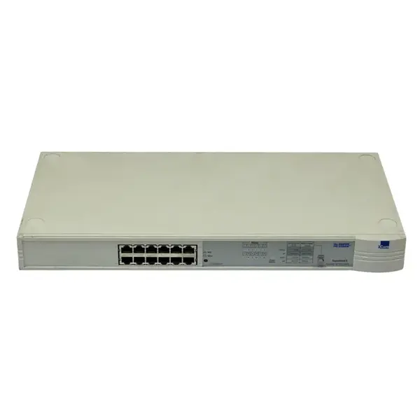 3C16464A 3Com SuperStack II 12 x RJ-45 Ports 10/100Base-TX Layer 2 Managed Rack-mountable Fast Ethernet Network Switch