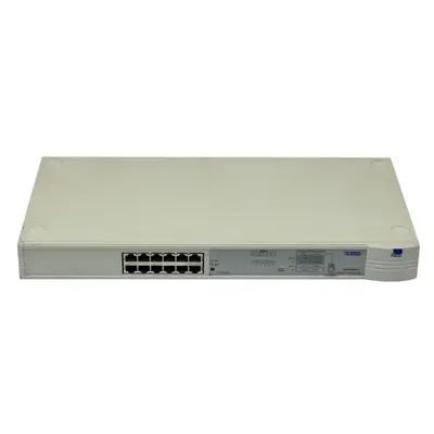 3Com 3C16464A | SuperStack II 12 x RJ-45 Ports 10/100Base-TX Layer 2 Managed Rack-mountable Fast Ethernet Network Switch