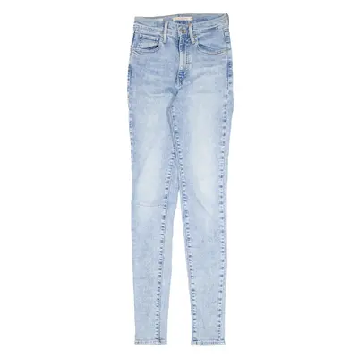 LEVI'S Mile High Premium Jeans Blue Denim Slim Skinny Womens W25 L32