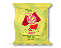 I Love Chamoy Candy - Low Sugar Mexican Candy - Chamoy Watermelon Flavor (6 Bags) - Sweet & Sour Candy Snack