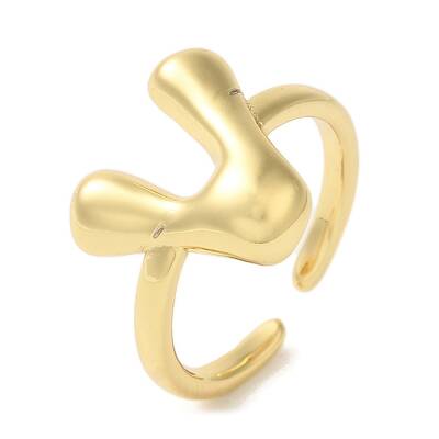 Brass Open Cuff Rings