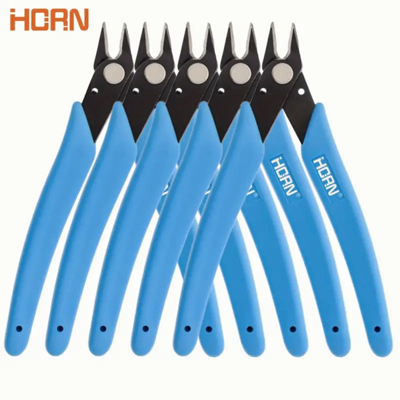 Multi Size Slide Nose Plier, Mini Copper Wire Diagonal Nose Pliers, Slide Nose Wire Cutter for Electronics, Precision Work, D...