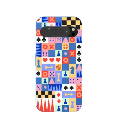 Electric Blue Playful Palette Google Pixel 9 Pro XL Case