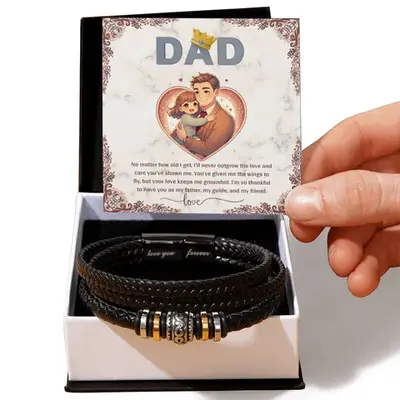 Eternal Bond - Father’s Touch Bracelet