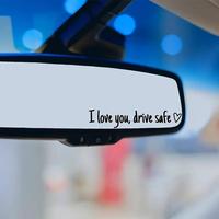 Car Rearview Mirror Sticker, Car Rearview Mirror Decal, Car Exterior Accessories for Car, Laptop, Refrigerator, Suitcase, Pla...