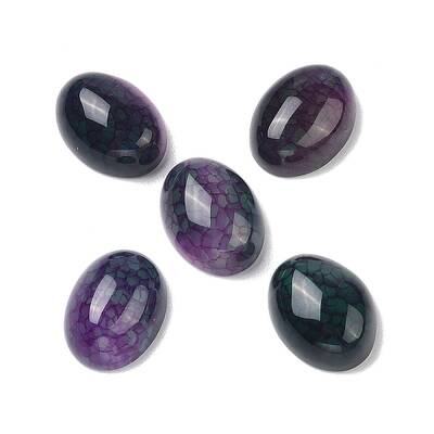 Natural Dragon Veins Agate Cabochons
