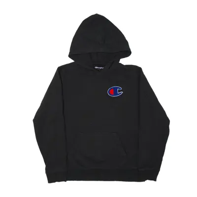 CHAMPION Hoodie Black Pullover Boys XL