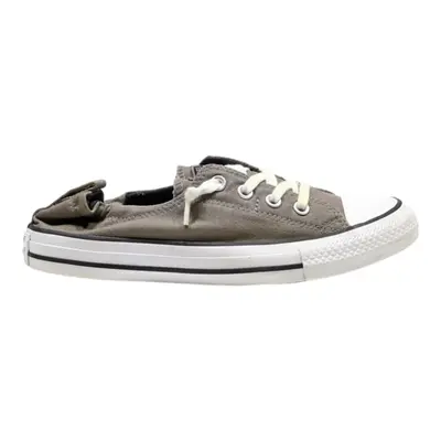 CONVERSE Low Top Trainers Grey Canvas Womens UK 7