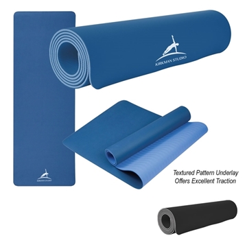13 Custom Two-Tone Double Layer Yoga Mat - TPE Material & ...