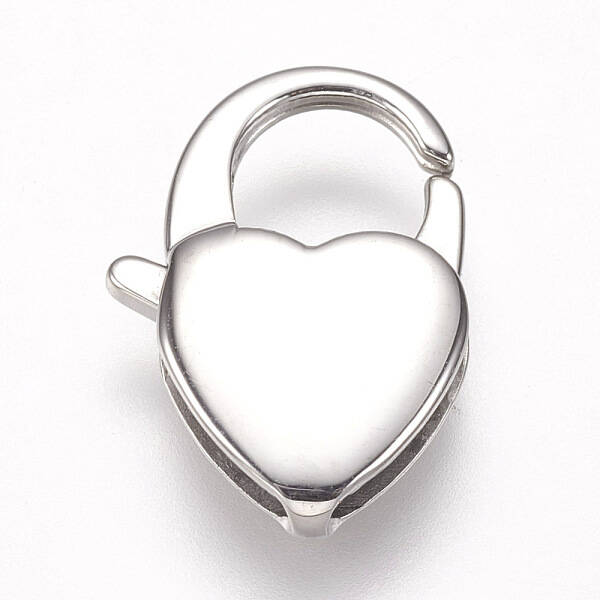 Tarnish Resistant 304 Stainless Steel Lobster Claw Clasps