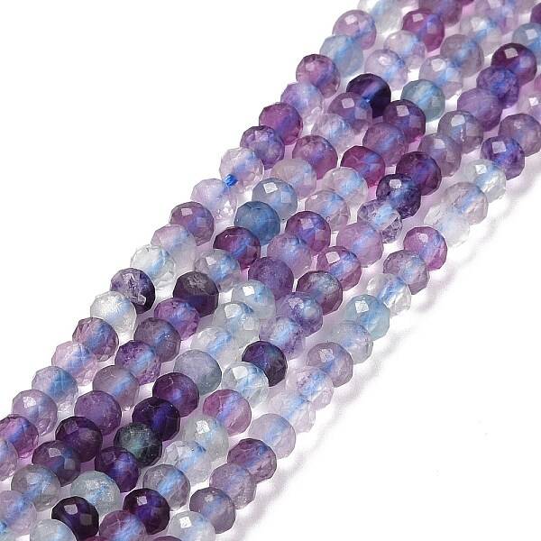 Natural Fluorite Beads Strands