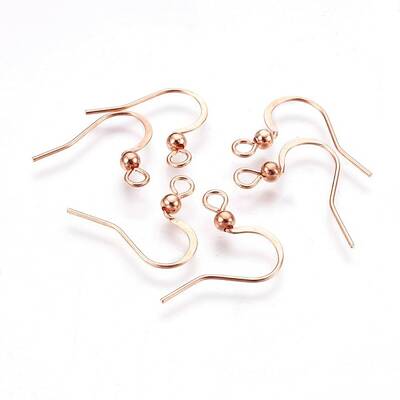 316 Surgical Stainless Steel Earring Hooks