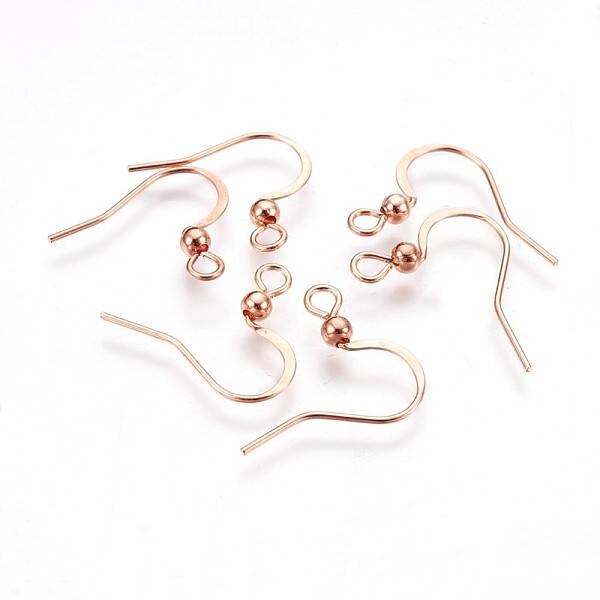 316 Surgical Stainless Steel Earring Hooks