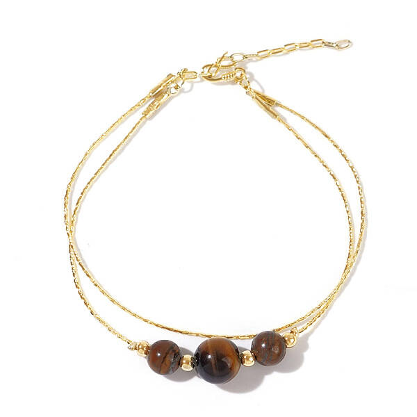 Natuarl Tiger Eye Multi-strand Bracelets
