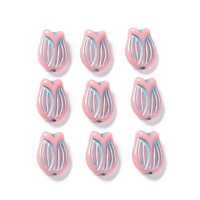 Plating Opaque Acrylic Beads