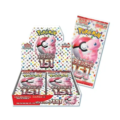 Pokémon TCG | Japanese Expansion: Pokémon 151 - Booster Box (20 Booster Packs)