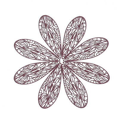 430 Stainless Steel Filigree Pendants