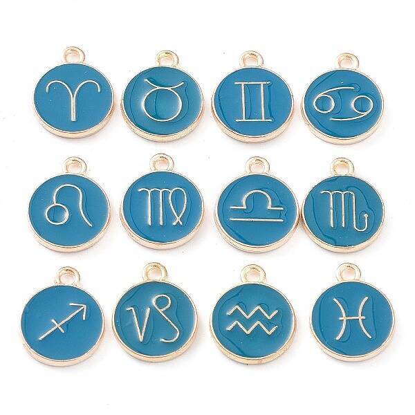 Alloy Enamel Pendants