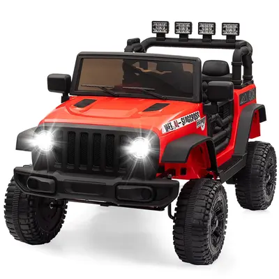 Garvee Ride - P Series: 12V Kids Electric Vehicles with Remote Control, 2 Speeds, Spring Suspension, LED Headlight, Bluetooth...