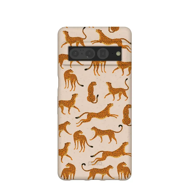 Seashell Wild Cats Google Pixel 7 Pro Case