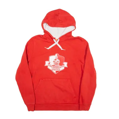 PUMA Sacramento United USA Hoodie Red Pullover Mens M