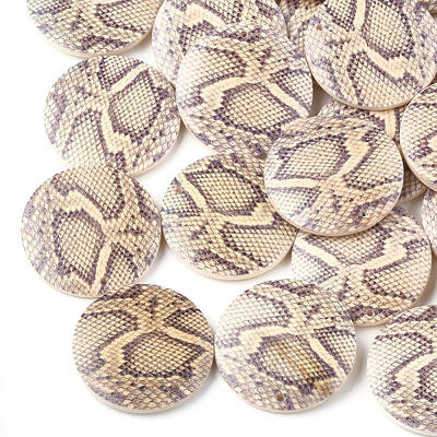 Printed Wooden Pendants