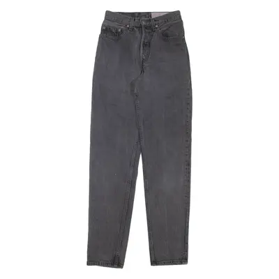 LEVI'S Womens Jeans Grey Regular Tapered W26 L32