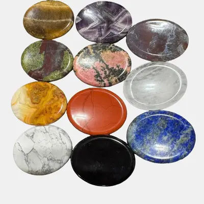 [Crescent Cast] Varied Worry Stone - Clarity and  Confidence