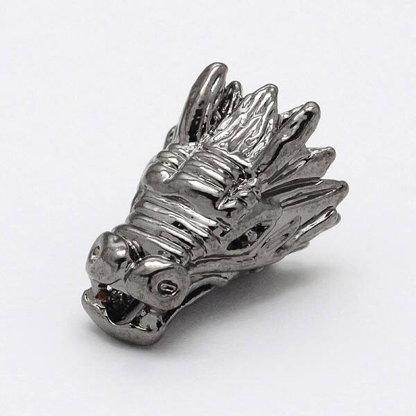 Dragon Head Alloy Beads