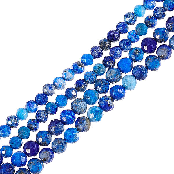 2 Strands 2 Style Natural Lapis Lazuli Beads Strands