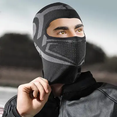 Thermal Motorcycle Balaclava Mask, Winter Ski Mask, Winter Essentials Outdoor Riding Windproof Mask for Men & Women, Sports A...
