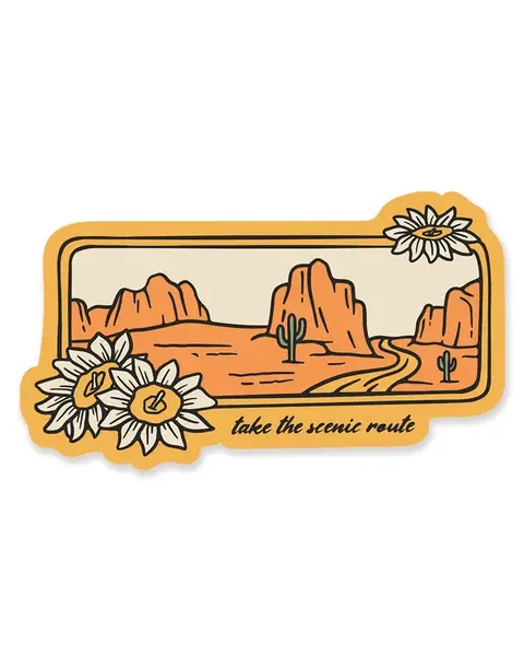 Scenic Route | Sticker