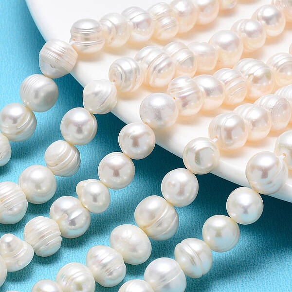 Natural Cultured Freshwater Pearl Beads Strands
