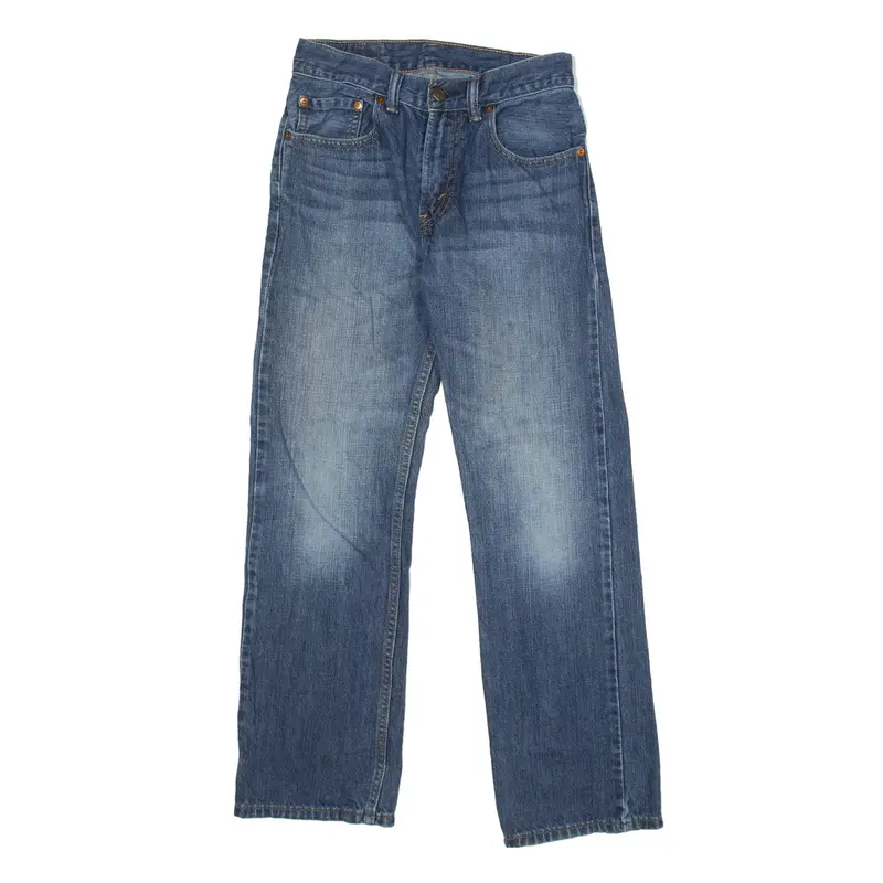 LEVI'S 505 Jeans Blue Denim Regular Straight Boys W25 L27