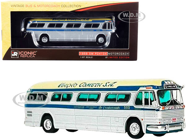 1959 GM PD4104 Motorcoach Bus \
