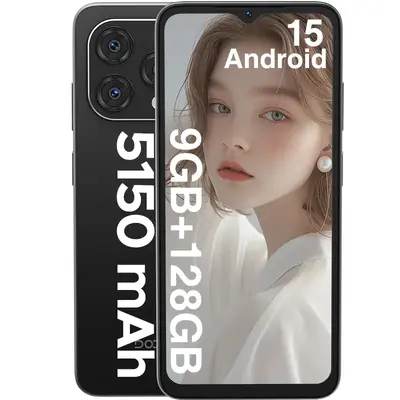 DOOGEE N55 Smartphone Android 14,9GB + 128GB ,6.56 \