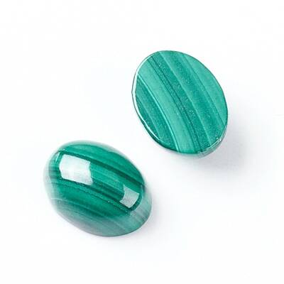 Natural Malachite Cabochons