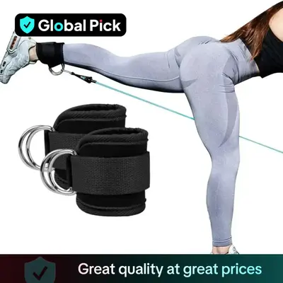 Ankle Strap, 1 Set Fitness & Sports Ankle Strap, Workout Accessories for Home and Gym, Protective Gear for Women & Men, Exerc...