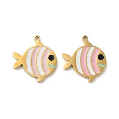 Ion Plating(IP) 316L Surgical Stainless Steel Charms