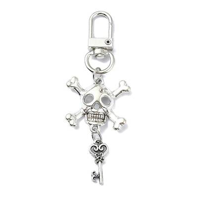 Halloween Skull & Key Alloy Pendant Decorations