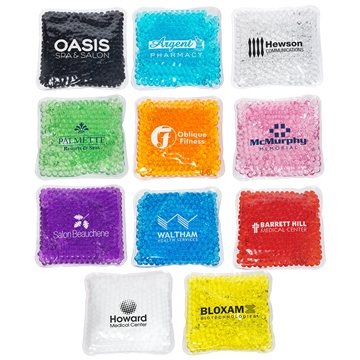 100 Customized Square Aqua Pearls Hot Cold Pack - FDA Certified & ...