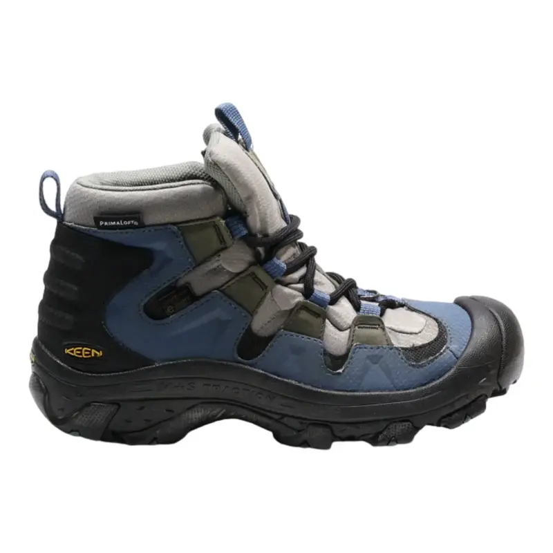 PRIMALOFT Hiking Boots Blue Synthetic Mens UK 7