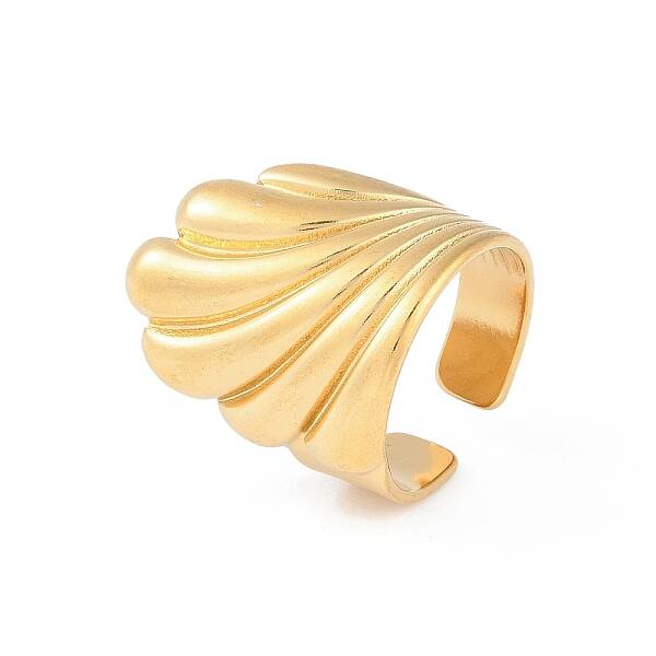 Ion Plating(IP) 304 Stainless Steel Open Cuff Rings