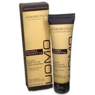 L'erboristica men's moisturizing fluid with hyaluronic acid 50 ml