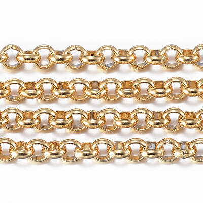 Ion Plating(IP) 304 Stainless Steel Rolo Chains