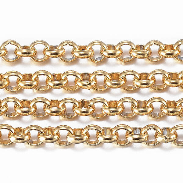 Ion Plating(IP) 304 Stainless Steel Rolo Chains