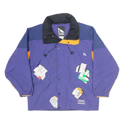 SERAC Insulated Ski Jacket Purple Nylon Mens S