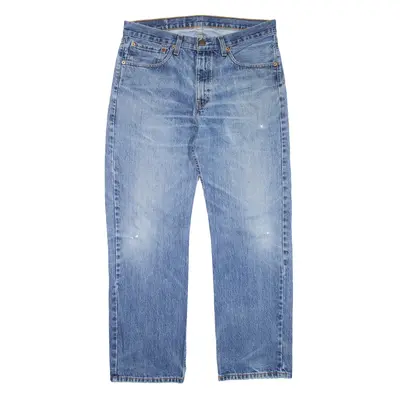 LEVI'S 751 Jeans Blue Denim Regular Straight Mens W34 L30